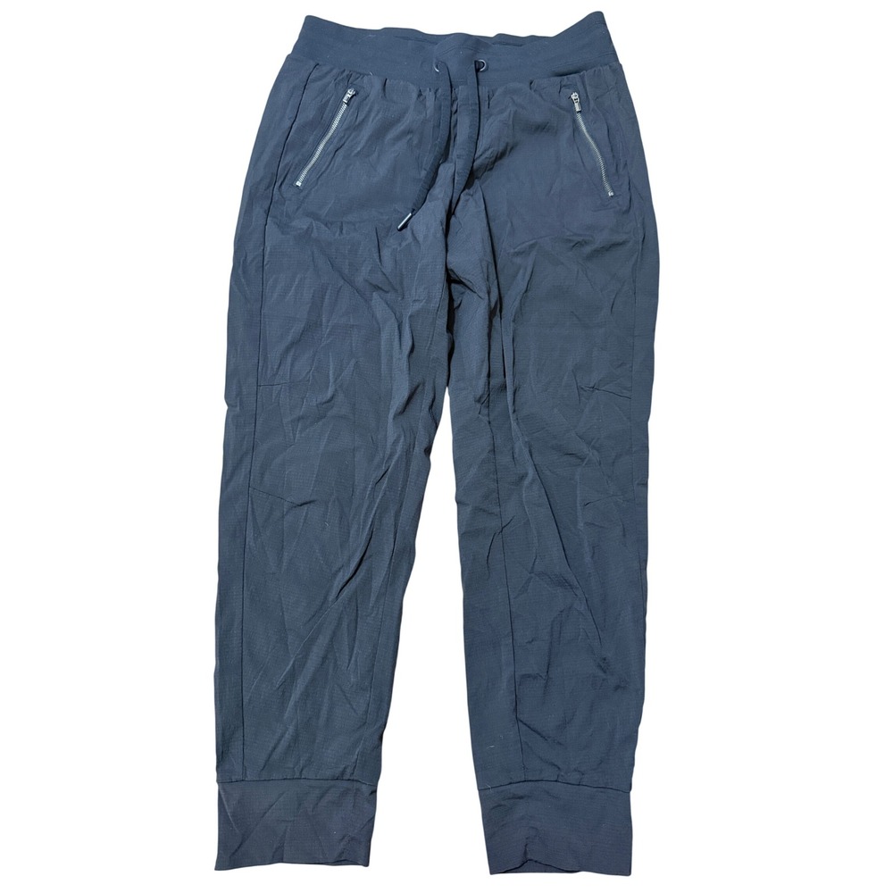 Athleta Joggers Womens 8 Black Excellent Ripstop Hiking Pants